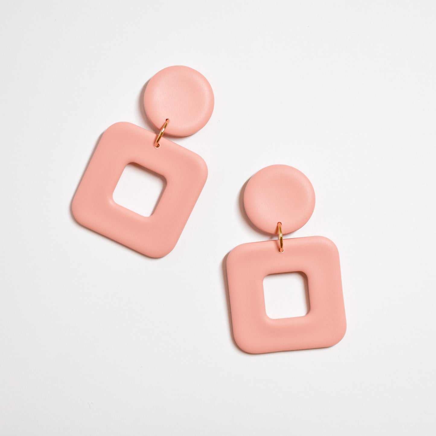 Square Drop Earrings