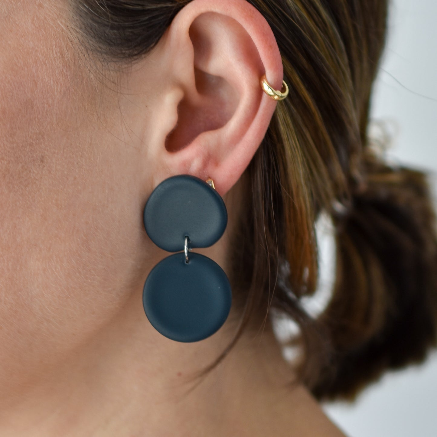 Circle Drop Earrings